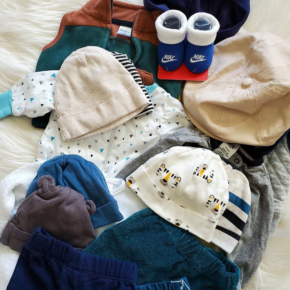 Baby Boy Bundle SZ NB & 0-3 Months